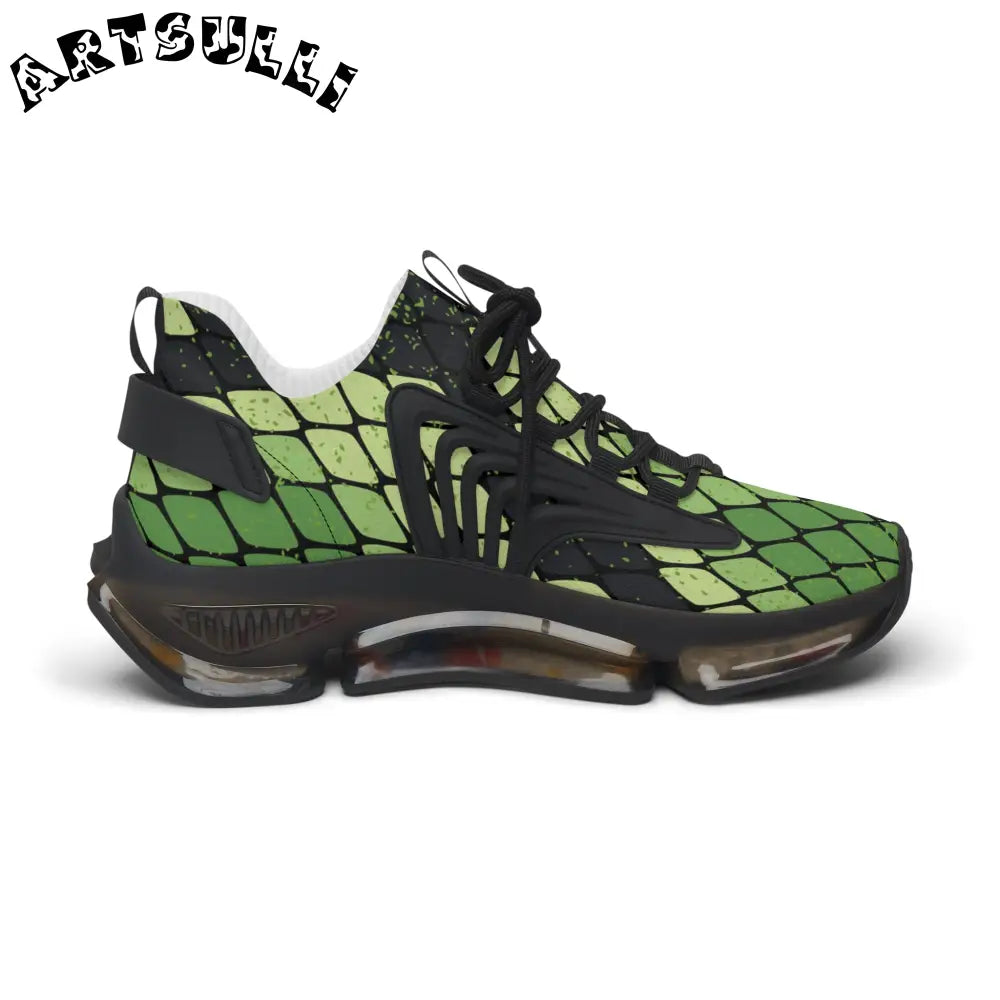 JAKKOUTTHEBXX Snake Skin Women’s Mesh Sneakers JAKKOUTTHEBXX
