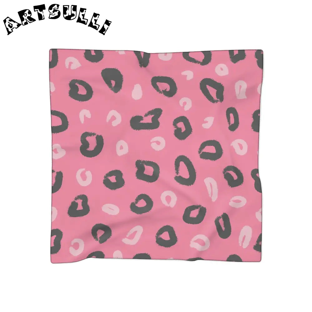 JAKKOUTTHEBXX Pink gray and white leopard print tube top 2025