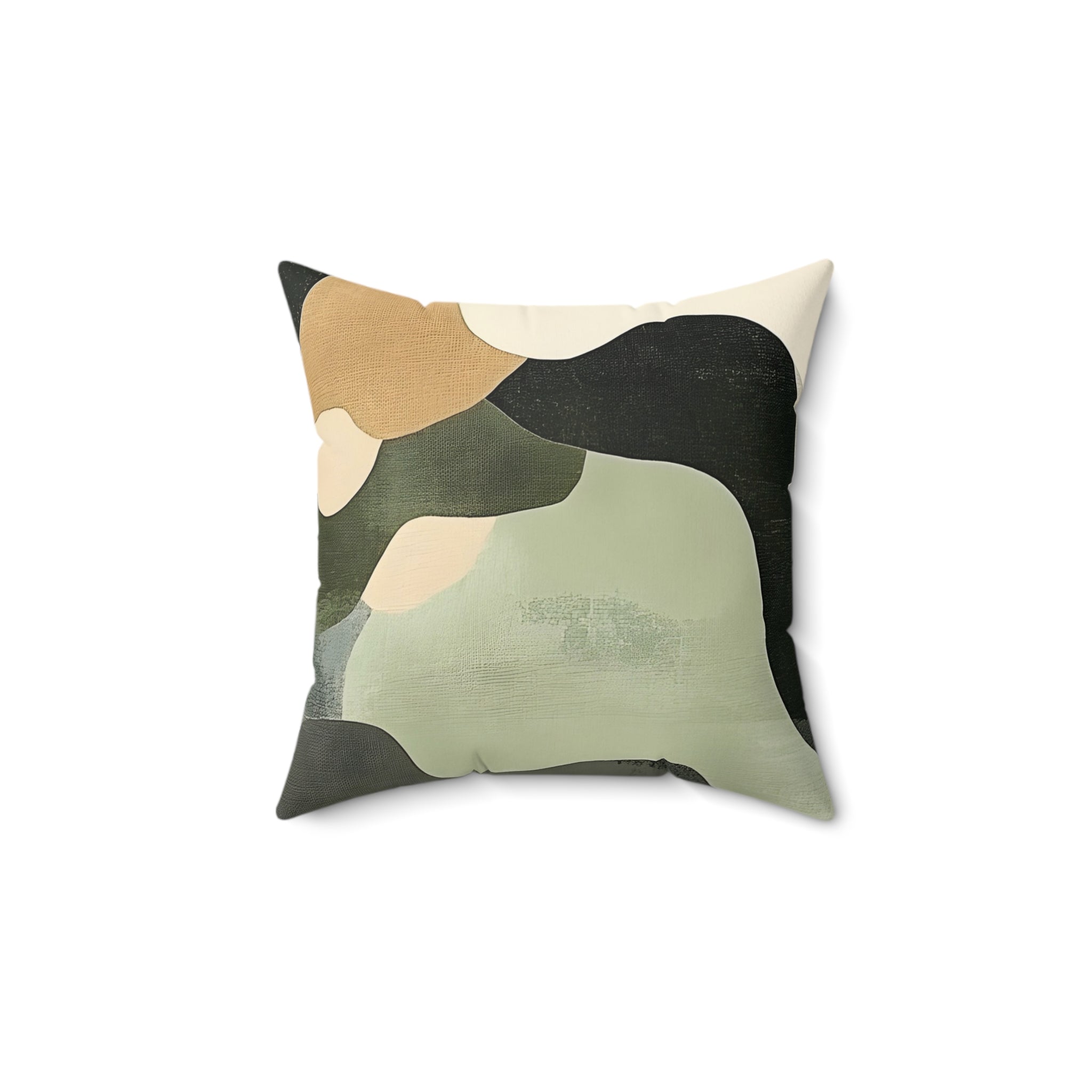 Focusing on Camouflage and Mystery Faux Suede Square Pillow, Artsulli - Art is Long, Life is Short, Home Decor, Size, 14" × 14", , , , , 57749450774325