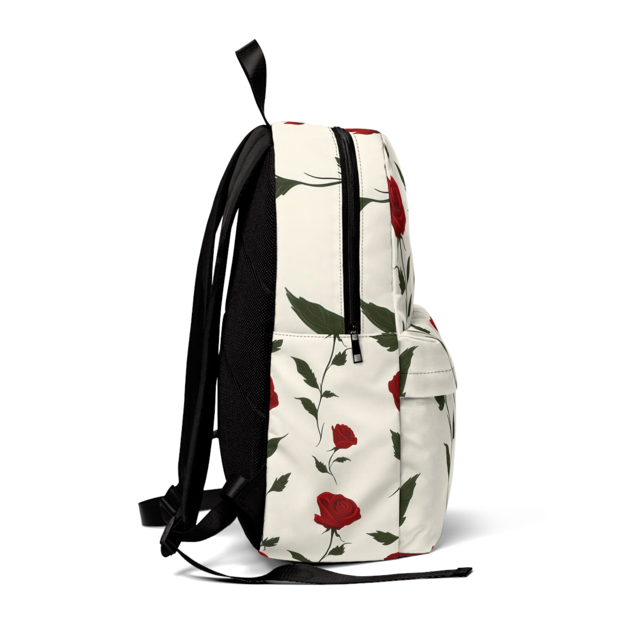 Red Roses Unisex Classic Backpack, Artsulli - Art is Long, Life is Short, Bags, , , , , , , 
