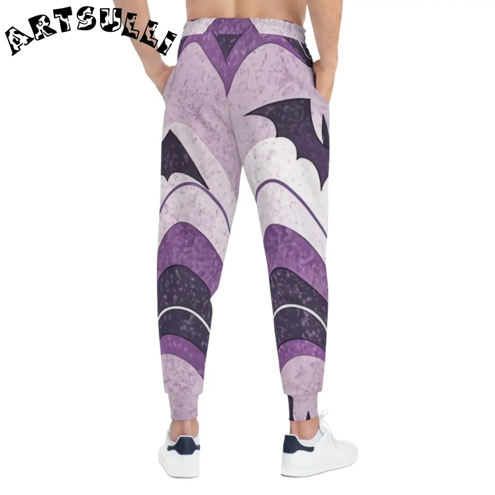 JAKKOUTTHEBXX Bat Wave Athletic Joggers (AOP) JAKKOUTTHEBXX Artsulli