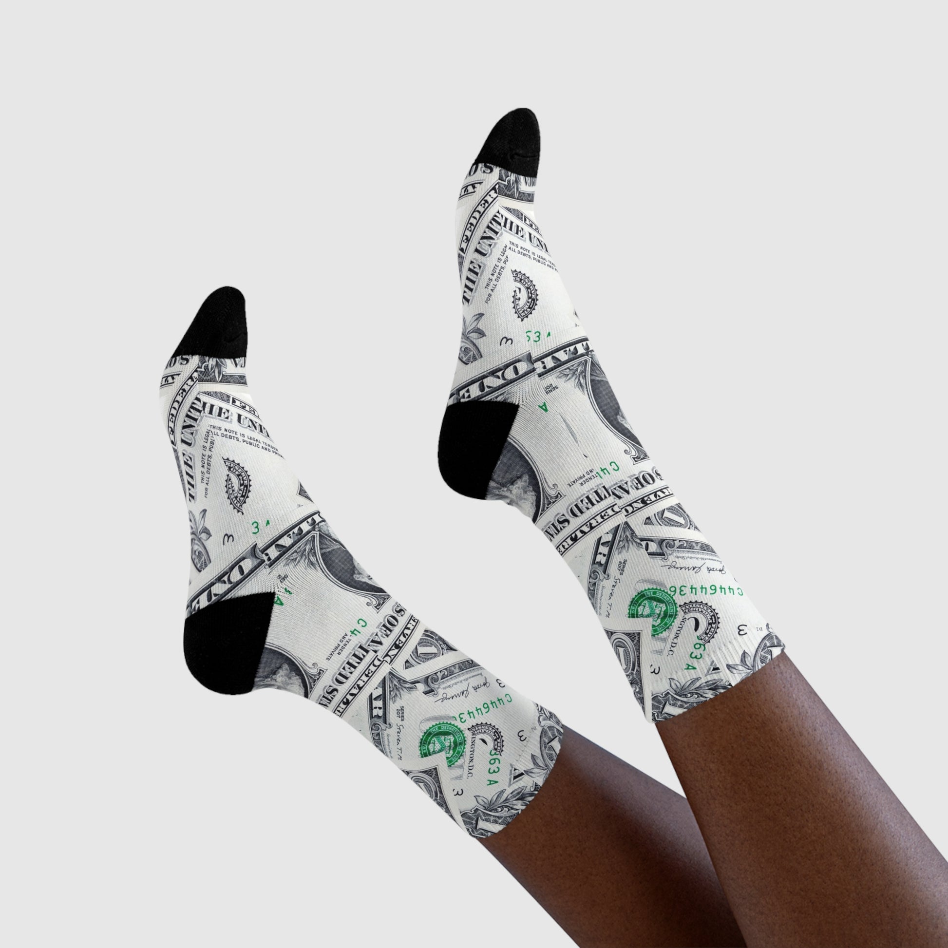 Sublimation Crew Socks (EU), Artsulli - Art is Long, Life is Short, All Over Prints, , , , , , , 
