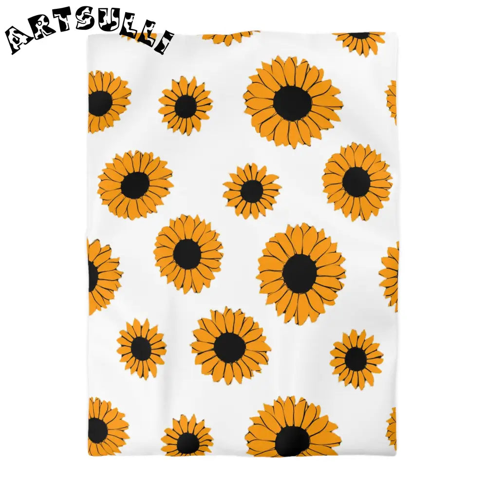JAKKOUTTHEBXX Sunflowers Microfiber Duvet Cover JAKKOUTTHEBXX