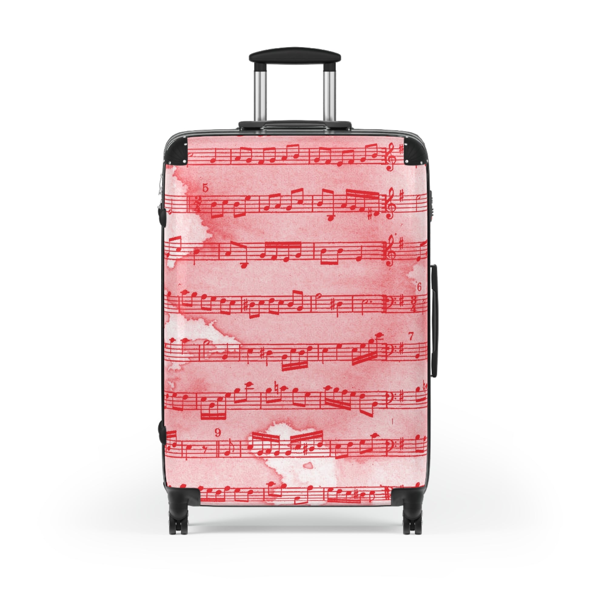 Drip Spill Type Beat Sheet Music Red Suitcase, Artsulli - Art is Long, Life is Short, Bags, , , , , , , 