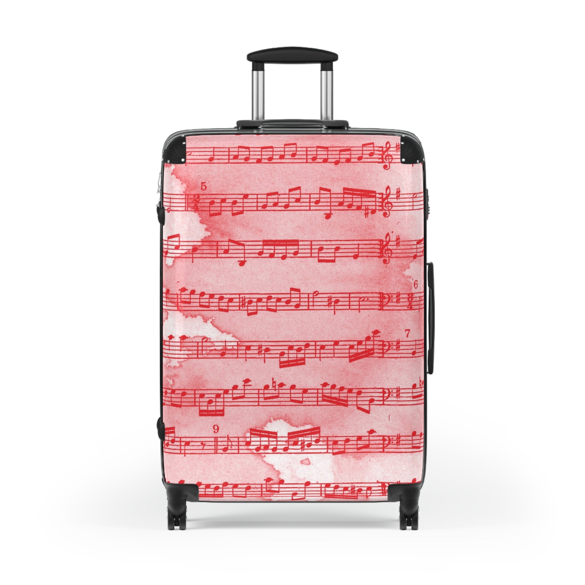 Drip Spill Type Beat Sheet Music Red Suitcase, Artsulli - Art is Long, Life is Short, Bags, , , , , , , 