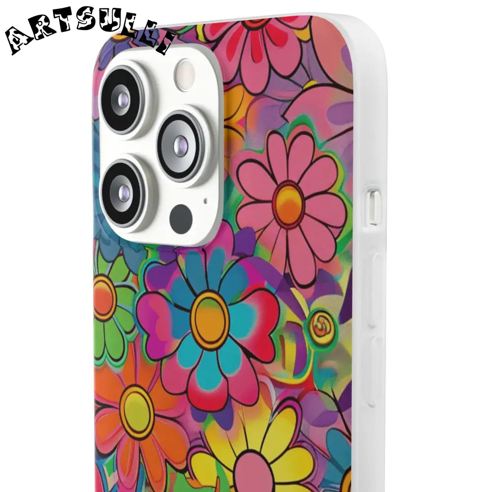 JAKKOUTTHEBXX Chromatic Daisy Dream Flexi Cases JAKKOUTTHEBXX