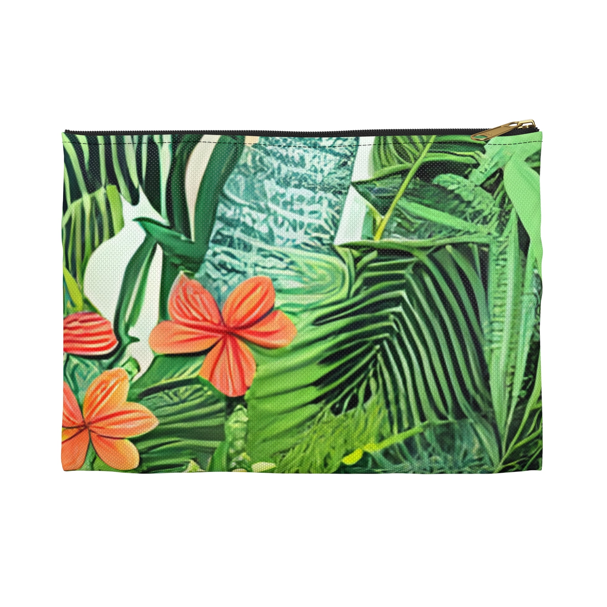Jungle Zebra Art Accessory Pouch, Artsulli - Art is Long, Life is Short, Bags, Size, Small, Color, Black zipper, , , 62029427032848