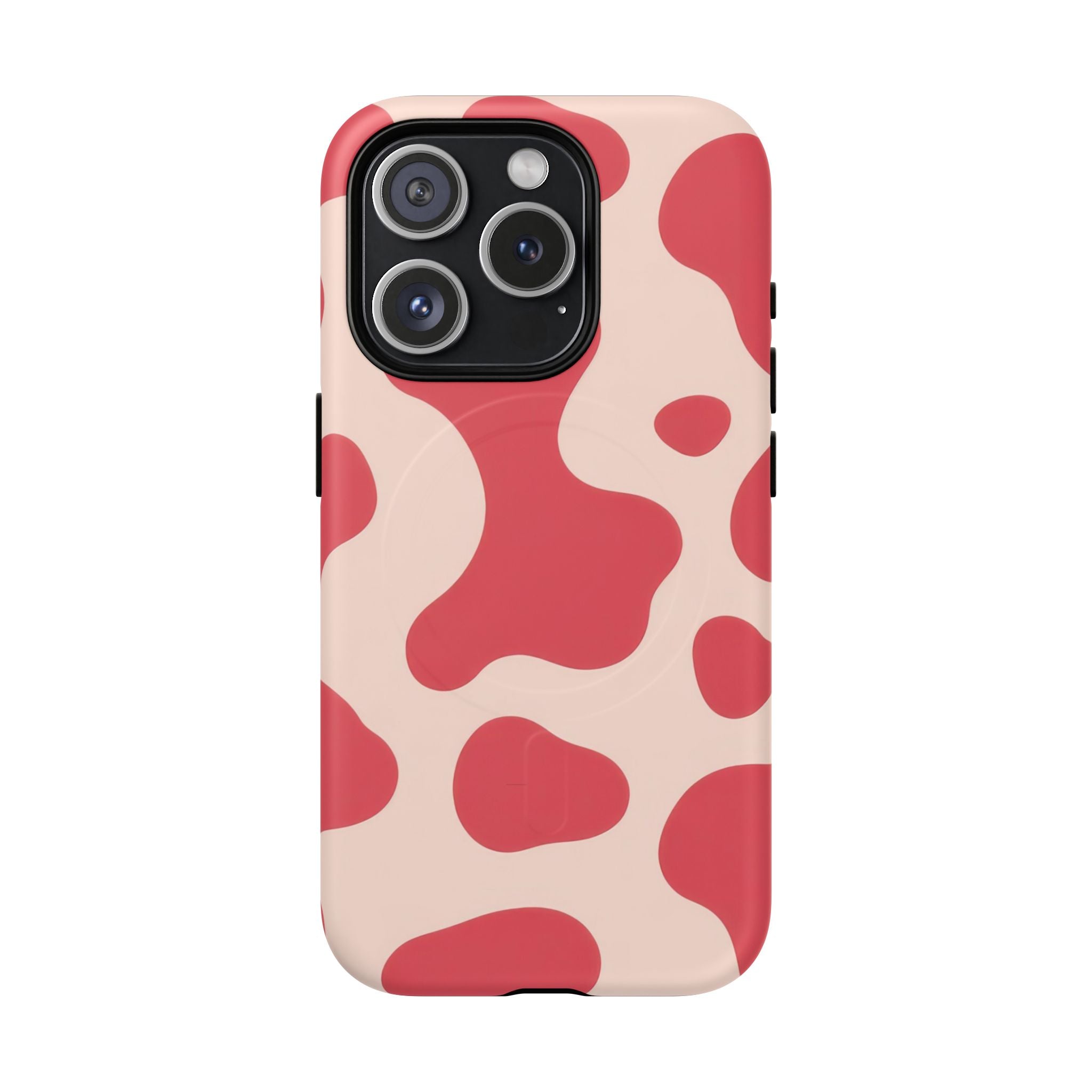 Red Jungle Cow Tough Magnetic Cases, Artsulli - Art is Long, Life is Short, Phone Case, Size, iPhone 15 Pro, Surface, Matte, , , 32062833569510199210