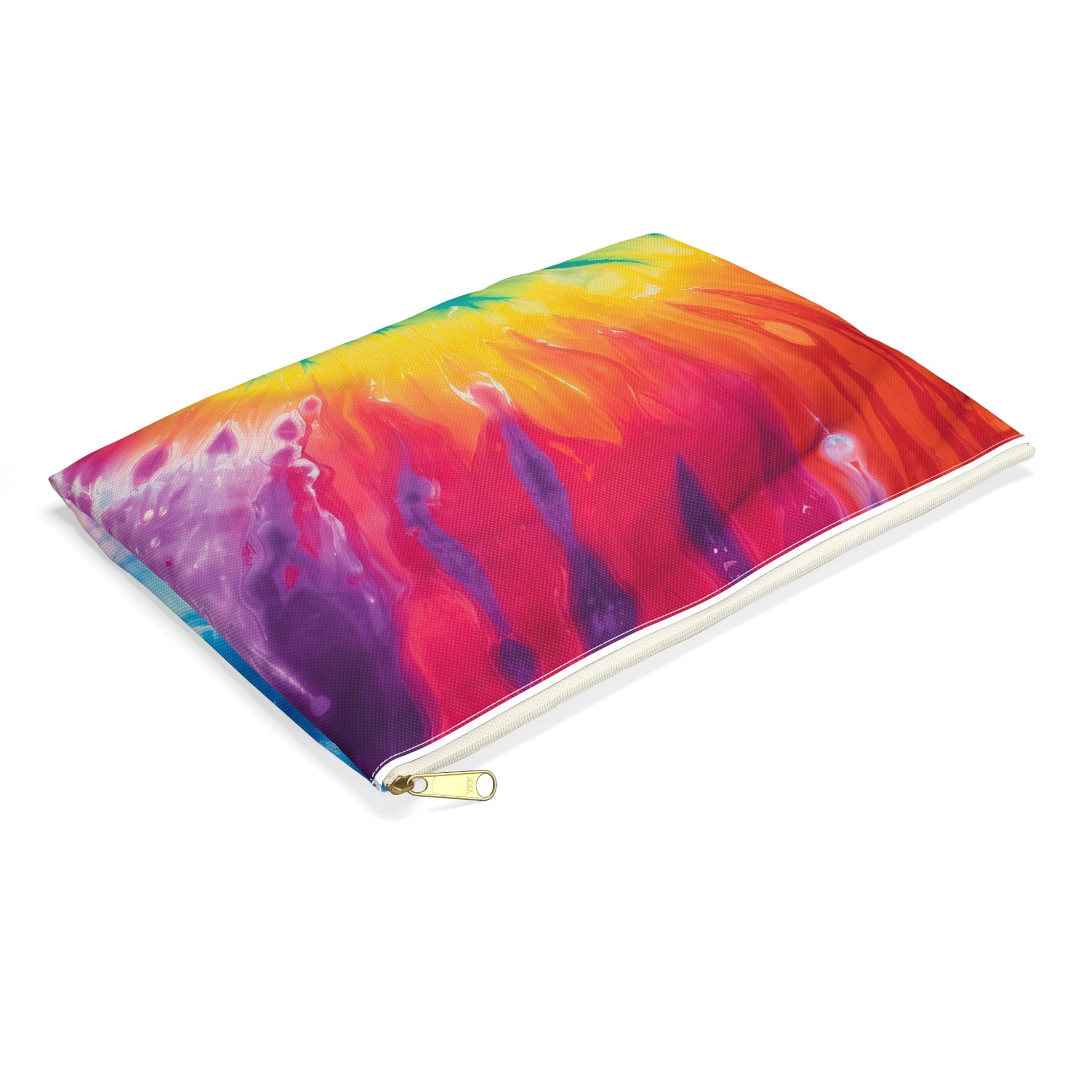 Tie Dye Accessory Pouch, Artsulli - Art is Long, Life is Short, Bags, , , , , , , 