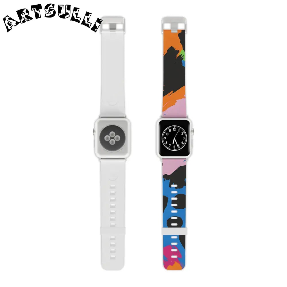 JAKKOUTTHEBXX Wild Brush Strokes x Animal Print Multi-Color Watch