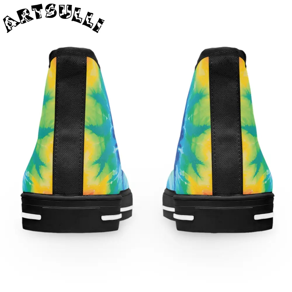JAKKOUTTHEBXX Tie-Dye High-Tops with Deodorant Memory Foam Insoles 2025