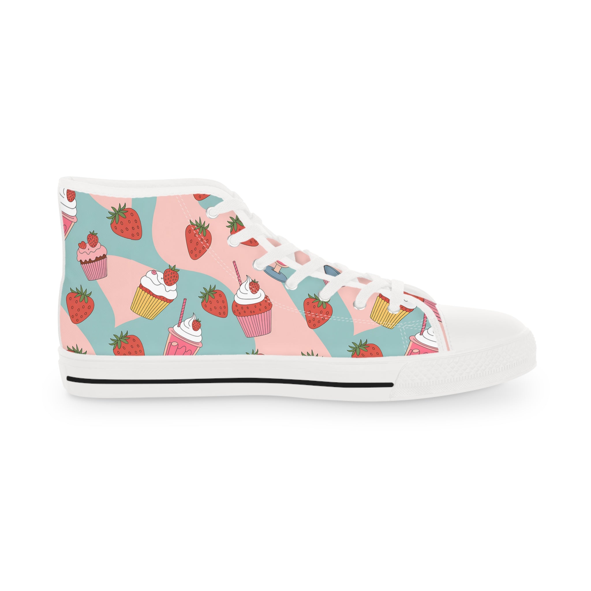 Men's High Top Sneakers, Artsulli - Art is Long, Life is Short, Shoes, , , , , , , 