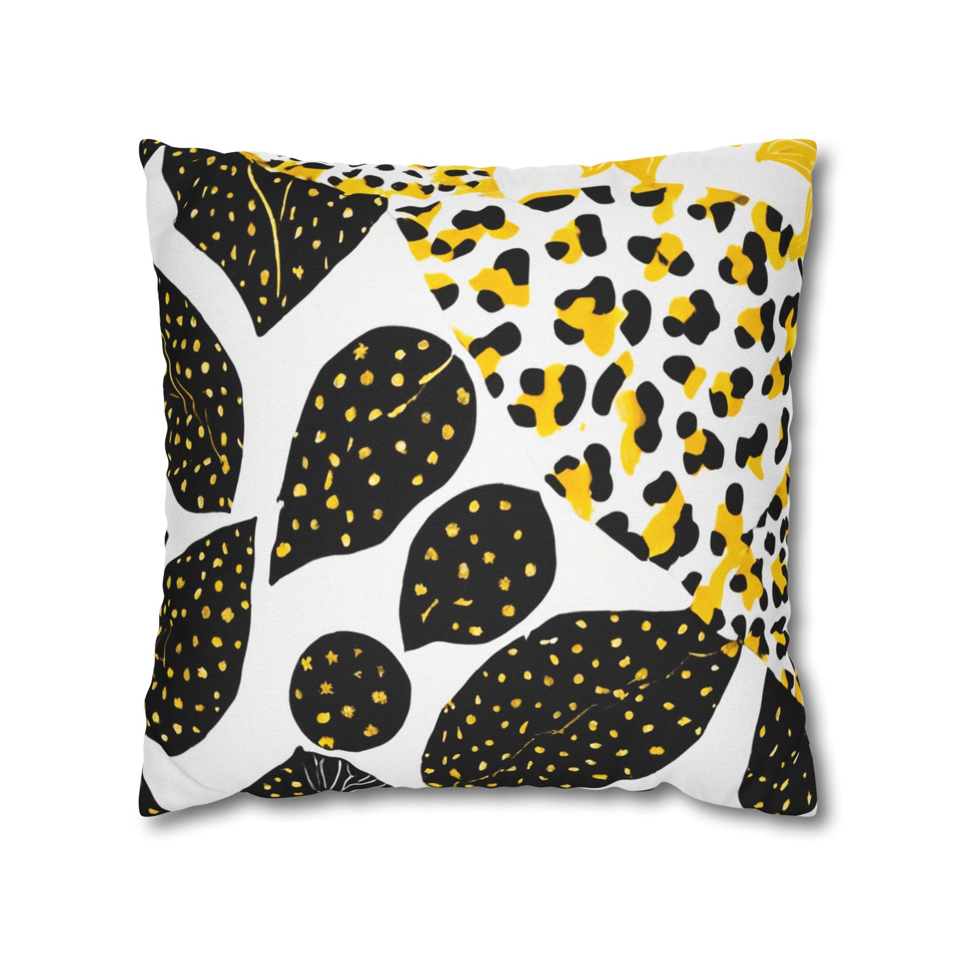Spun Polyester Square Pillowcase, Artsulli - Art is Long, Life is Short, Home Decor, Size, 18" × 18", , , , , 19519515921136208856