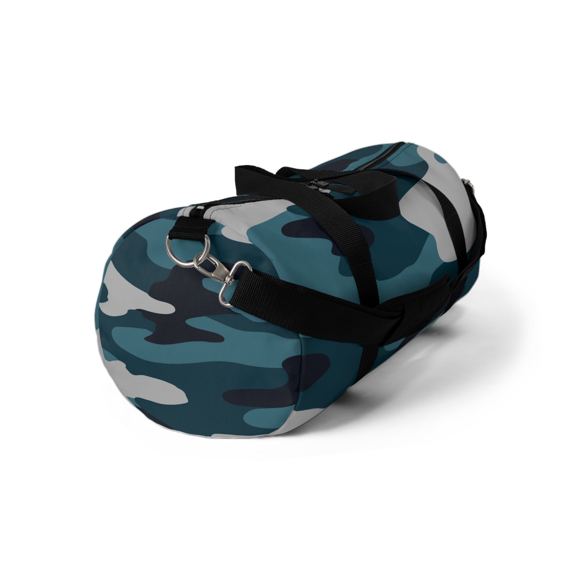 Blue Camouflage Duffel Bag, Artsulli - Art is Long, Life is Short, Bags, , , , , , , 