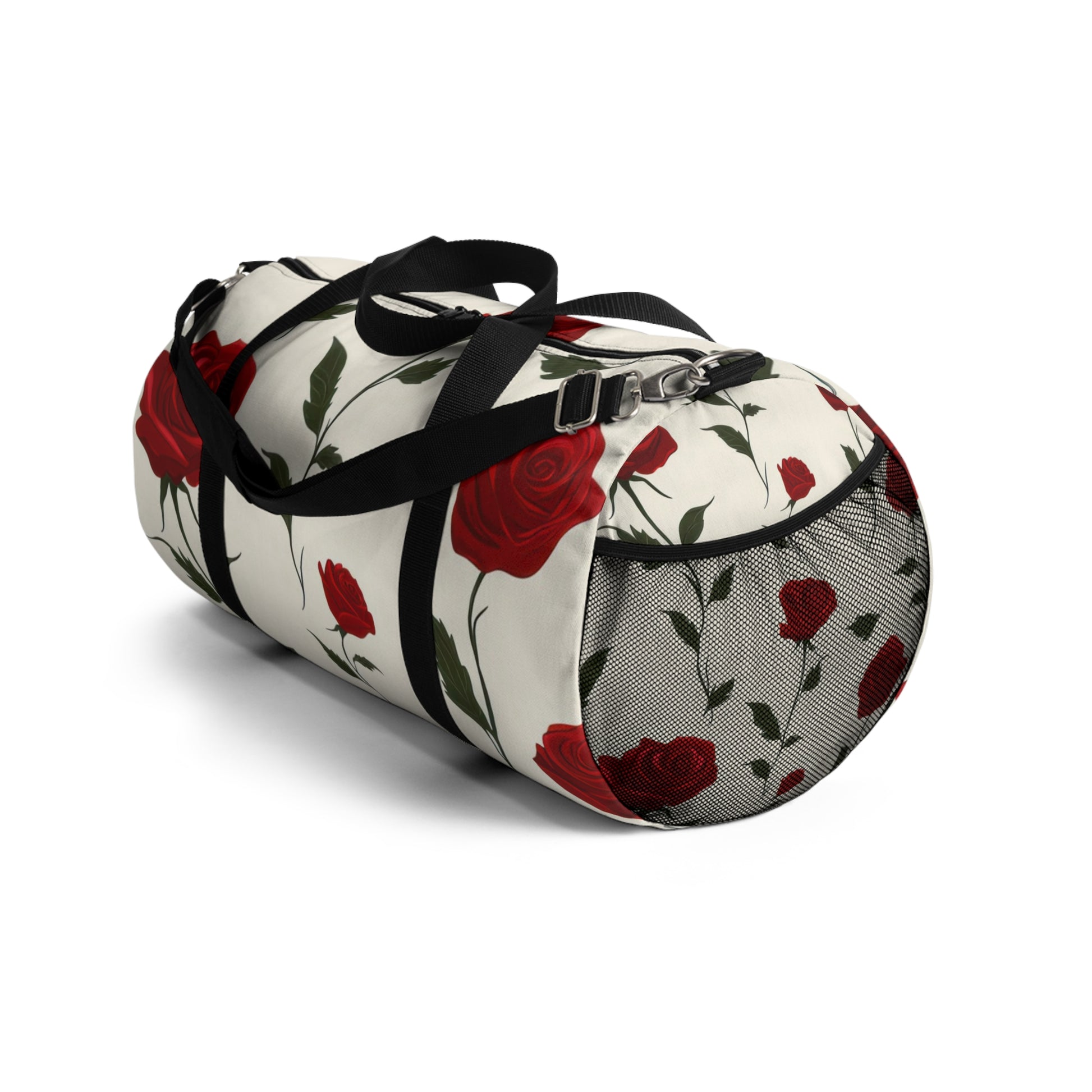 Red Roses Duffel Bag, Artsulli - Art is Long, Life is Short, Bags, , , , , , , 