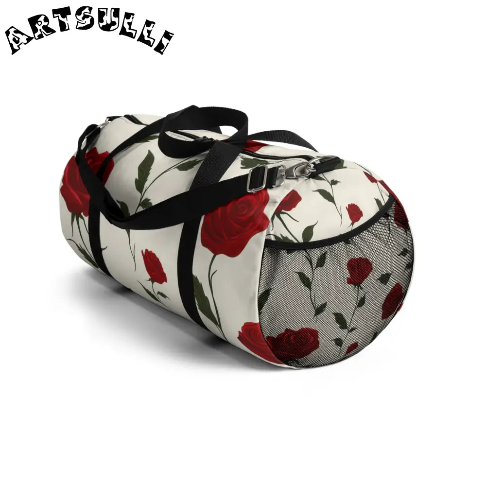 JAKKOUTTHEBXX Red Roses Duffel Bag JAKKOUTTHEBXX Artsulli - Art
