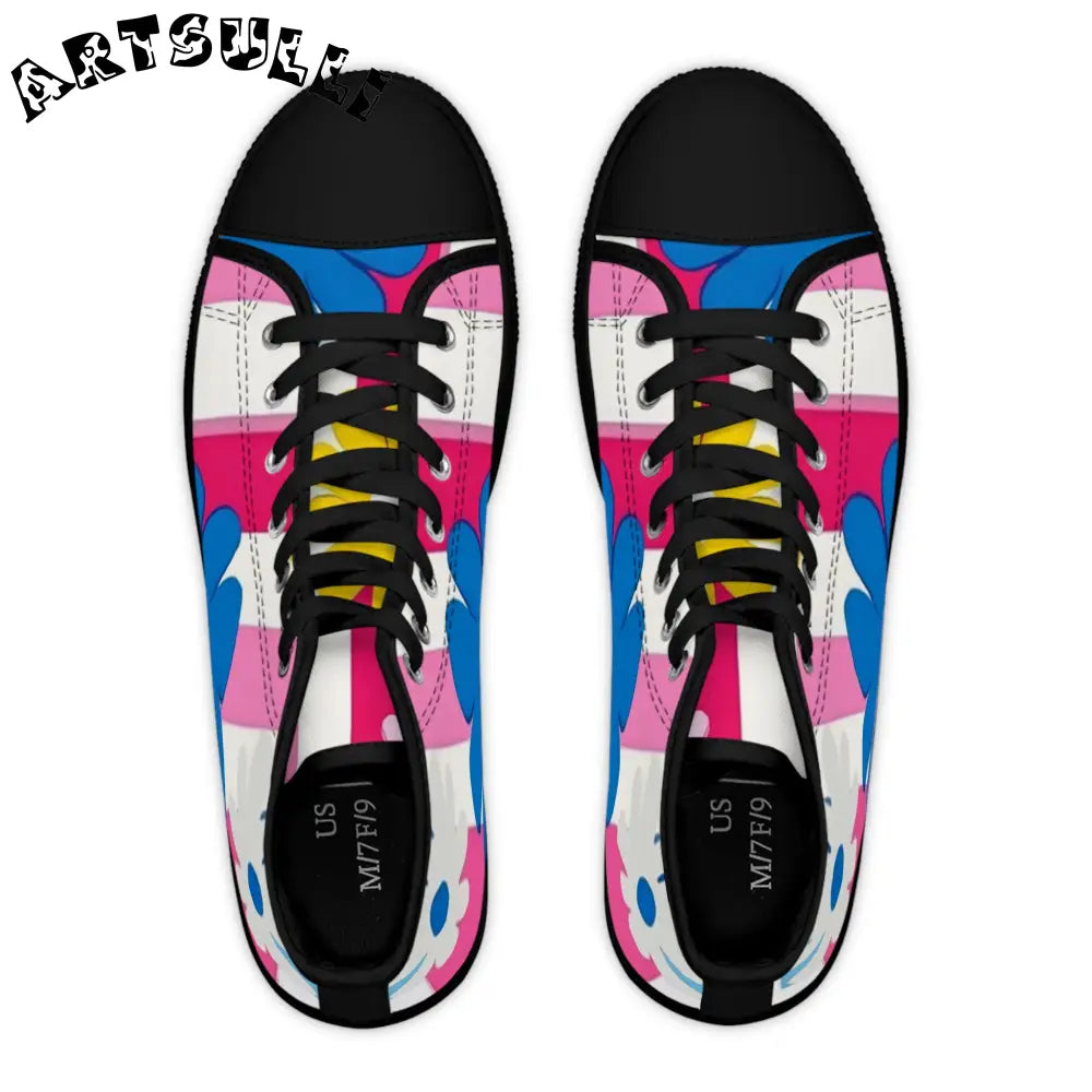 JAKKOUTTHEBXX Women’s High Top Sneakers JAKKOUTTHEBXX Artsulli - Art