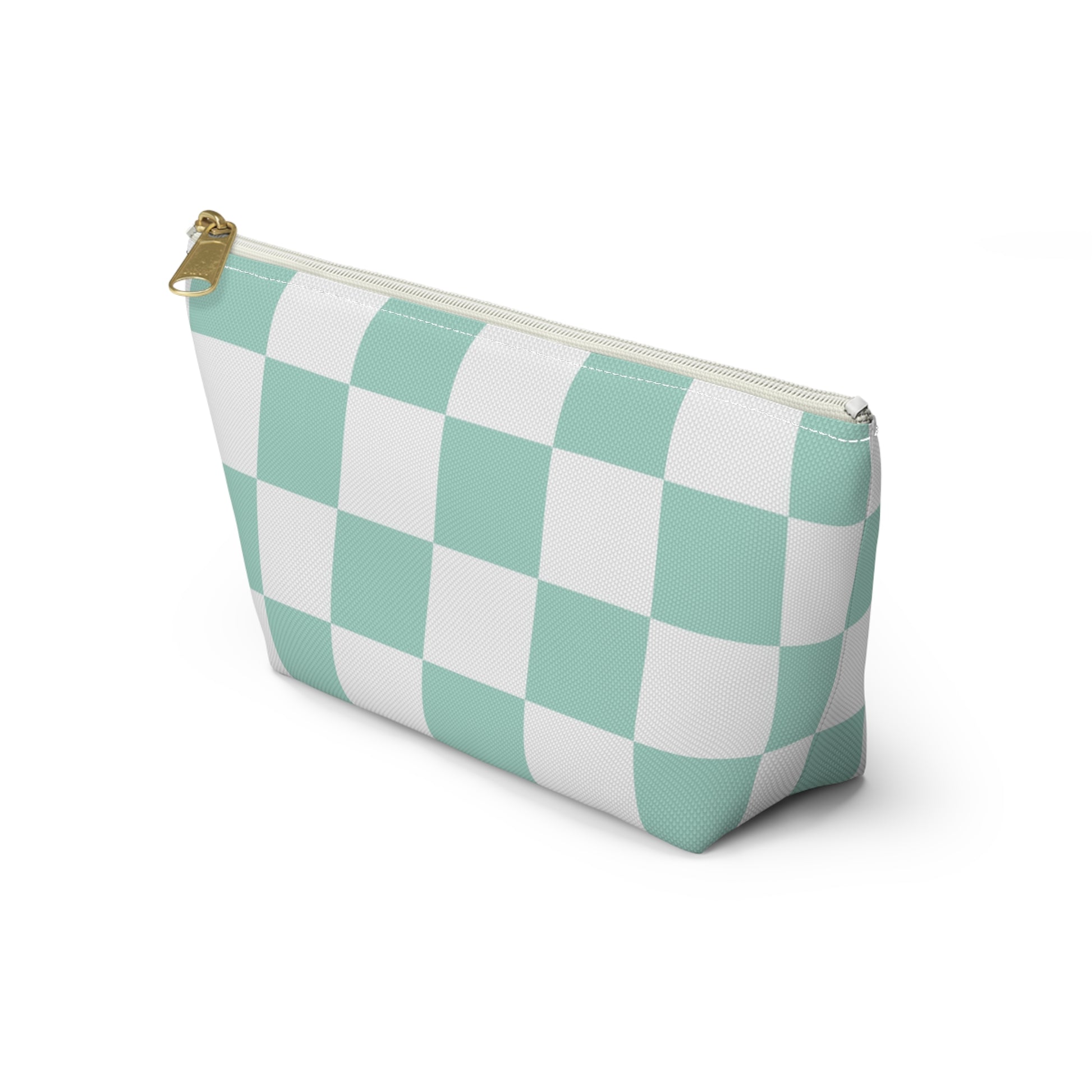 Chessboard Accessory Pouch w T-bottom, Artsulli - Art is Long, Life is Short, Bags, , , , , , , 