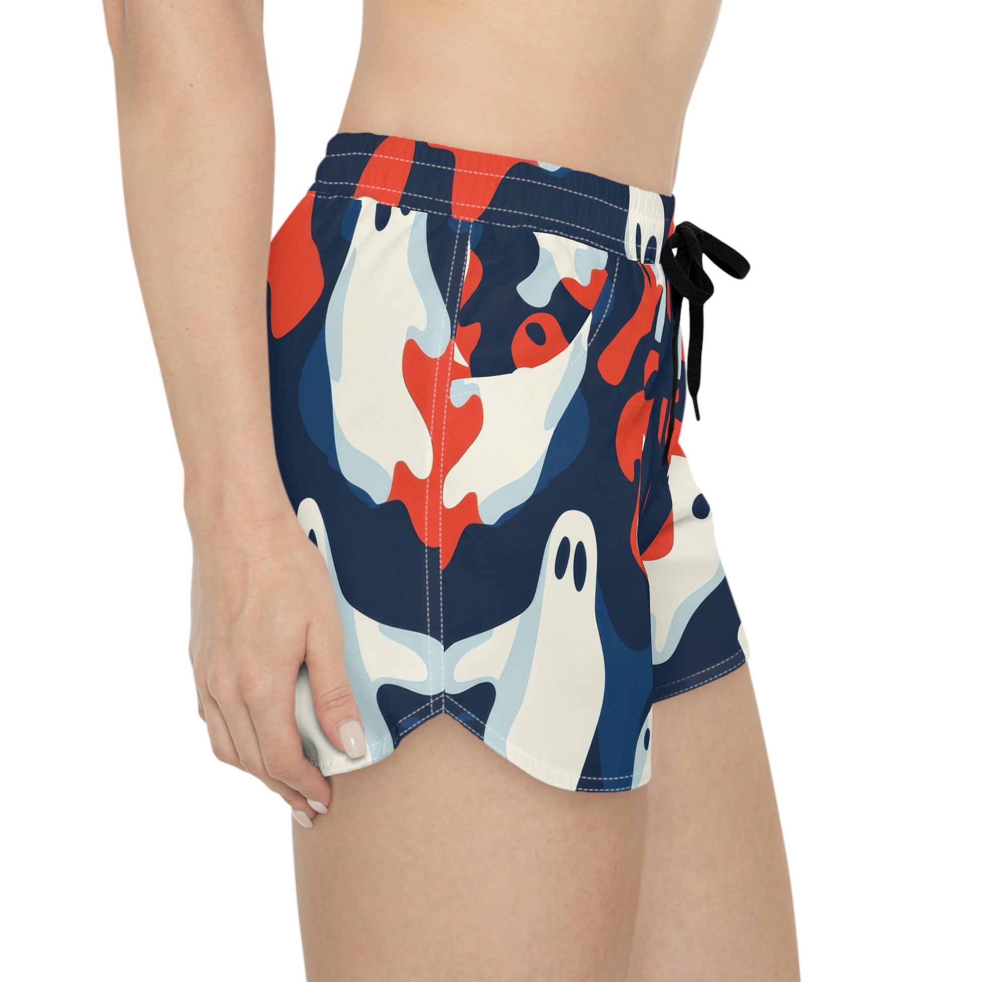 Camo Ghosts Women's Casual Shorts (AOP), Artsulli - Art is Long, Life is Short, All Over Prints, , , , , , , 