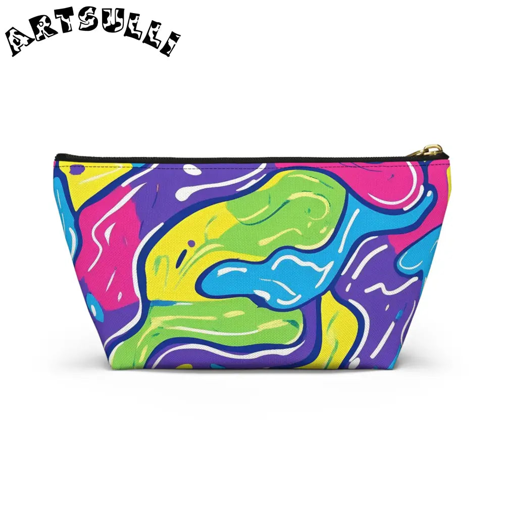 JAKKOUTTHEBXX Colorful Abstract T-Bottom Pouch 2025