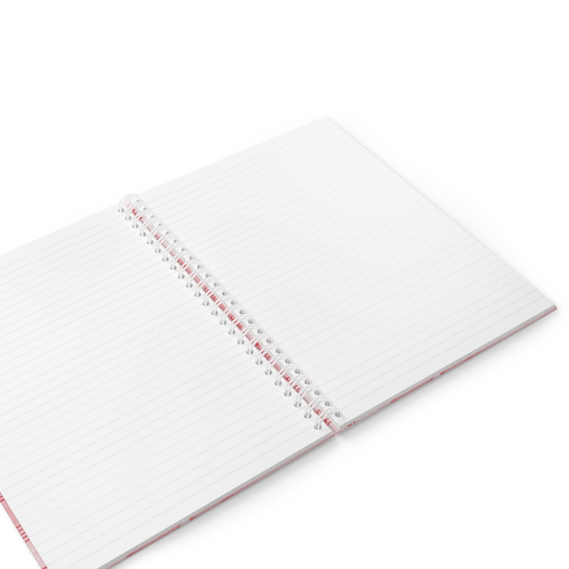 Drip Spill Type Beat Sheet Music Red Spiral Notebook, Artsulli - Art is Long, Life is Short, Paper products, , , , , , , 
