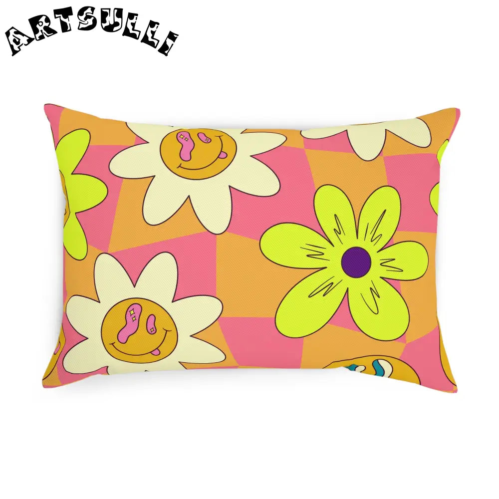 JAKKOUTTHEBXX Trippy Sour Face Rave Cushion JAKKOUTTHEBXX Artsulli
