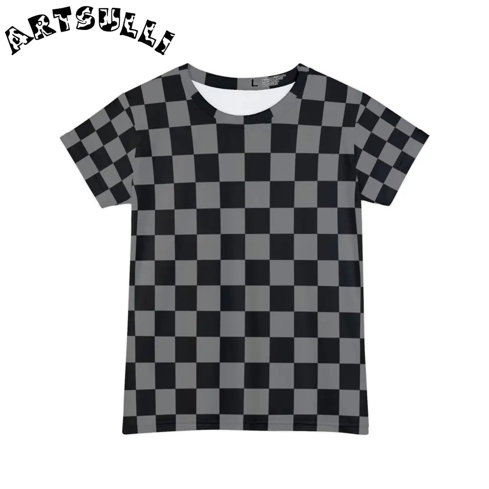 8K Void Surfer Women's Short Sleeve Shirt (AOP), Artsulli - Art is Long, Life is Short, All Over Prints, Size, XS, , , , , 88532202508354387878