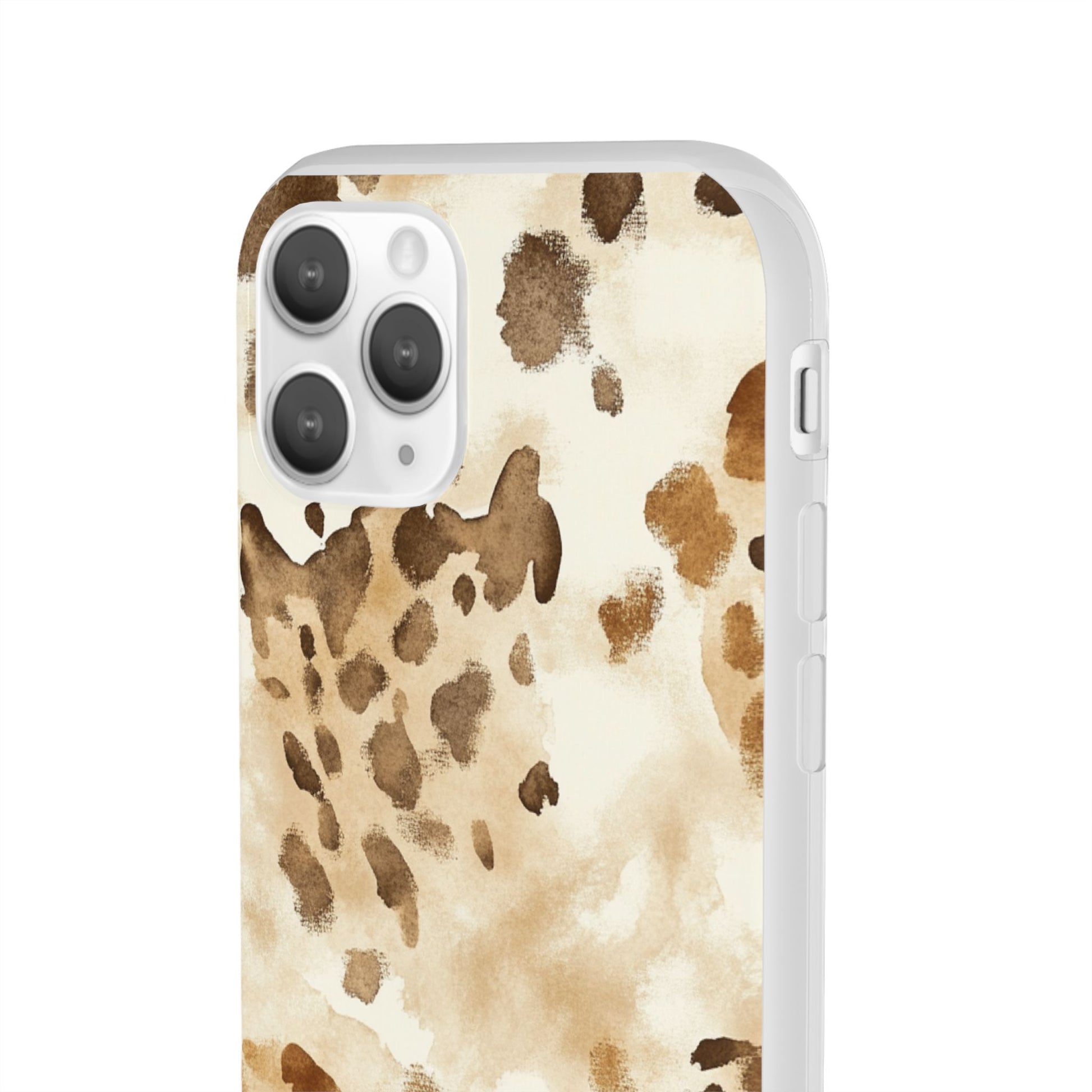 Brown and Beige Watercolor Dalmatian Phone Case, Artsulli - Art is Long, Life is Short, Phone Case, , , , , , , 