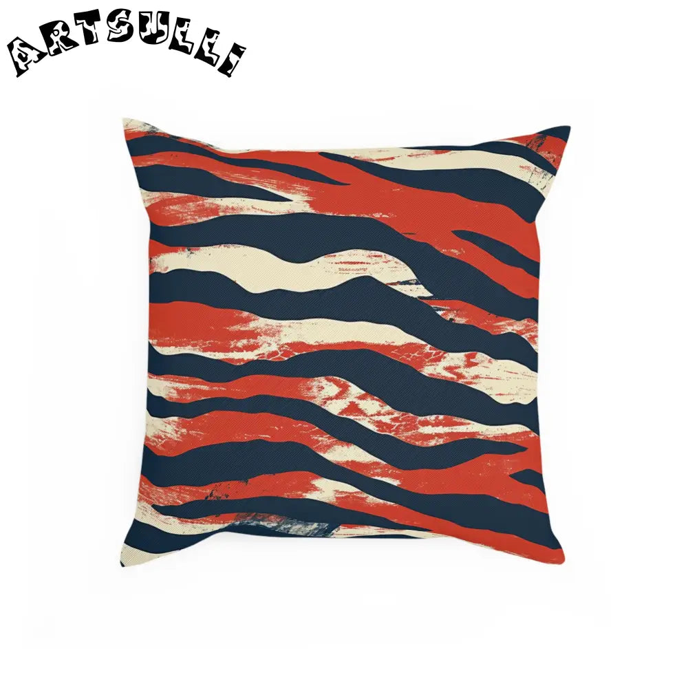 JAKKOUTTHEBXX Capricious Tiger Wave Cushion JAKKOUTTHEBXX Artsulli