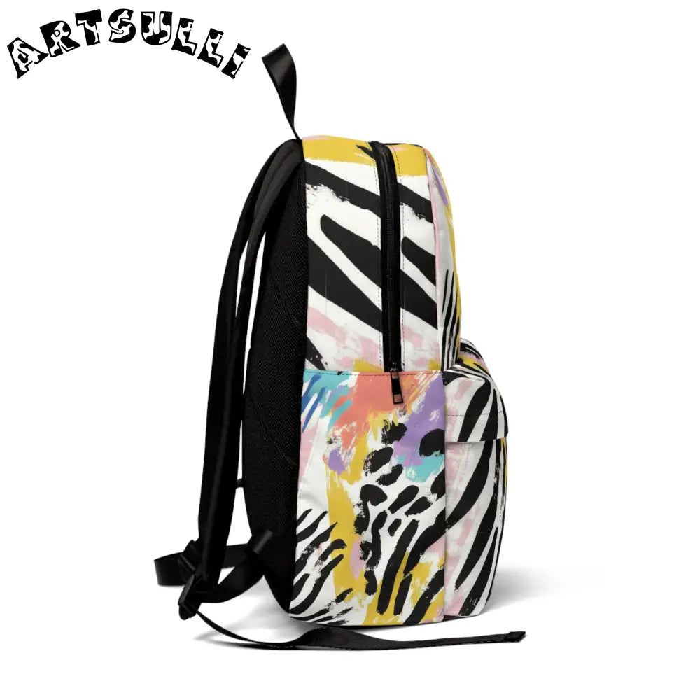 JAKKOUTTHEBXX Wild Zebra Stripes x Paint Brush Strokes Multi-Color