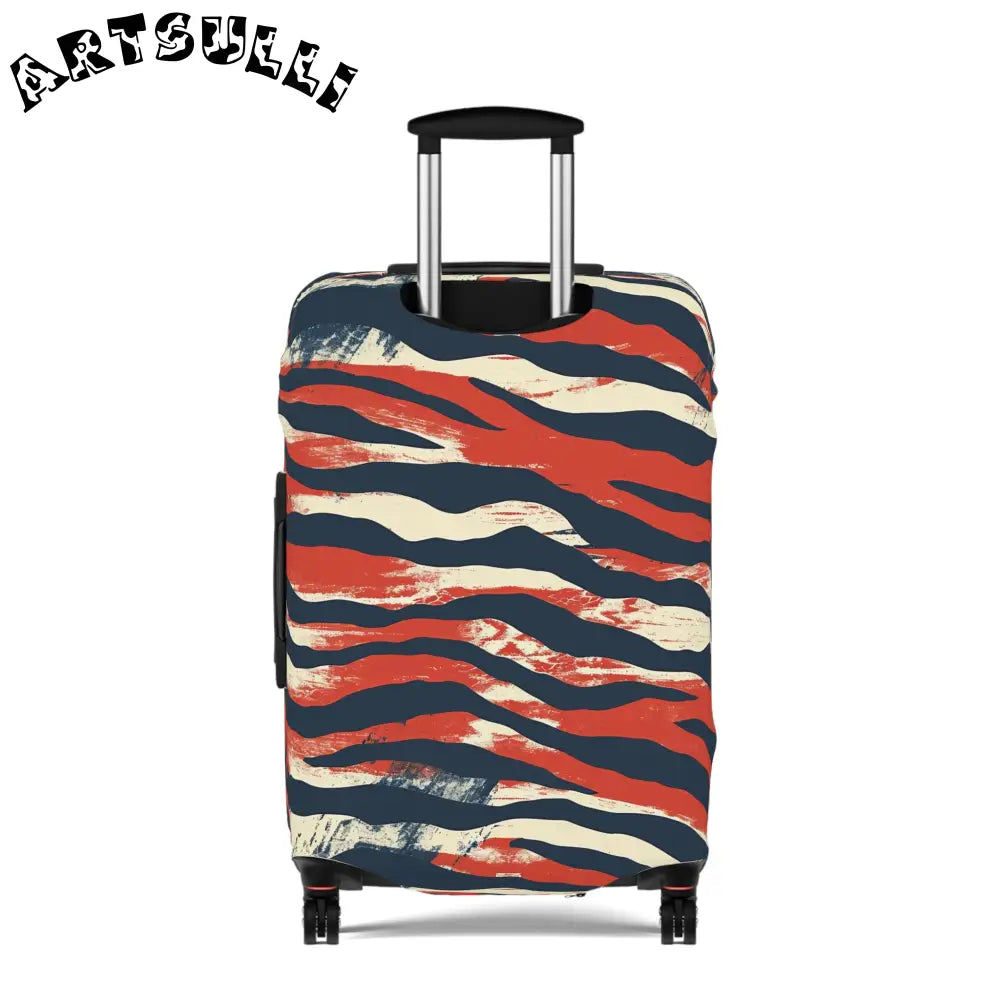 JAKKOUTTHEBXX Capricious Tiger Wave Luggage Cover JAKKOUTTHEBXX