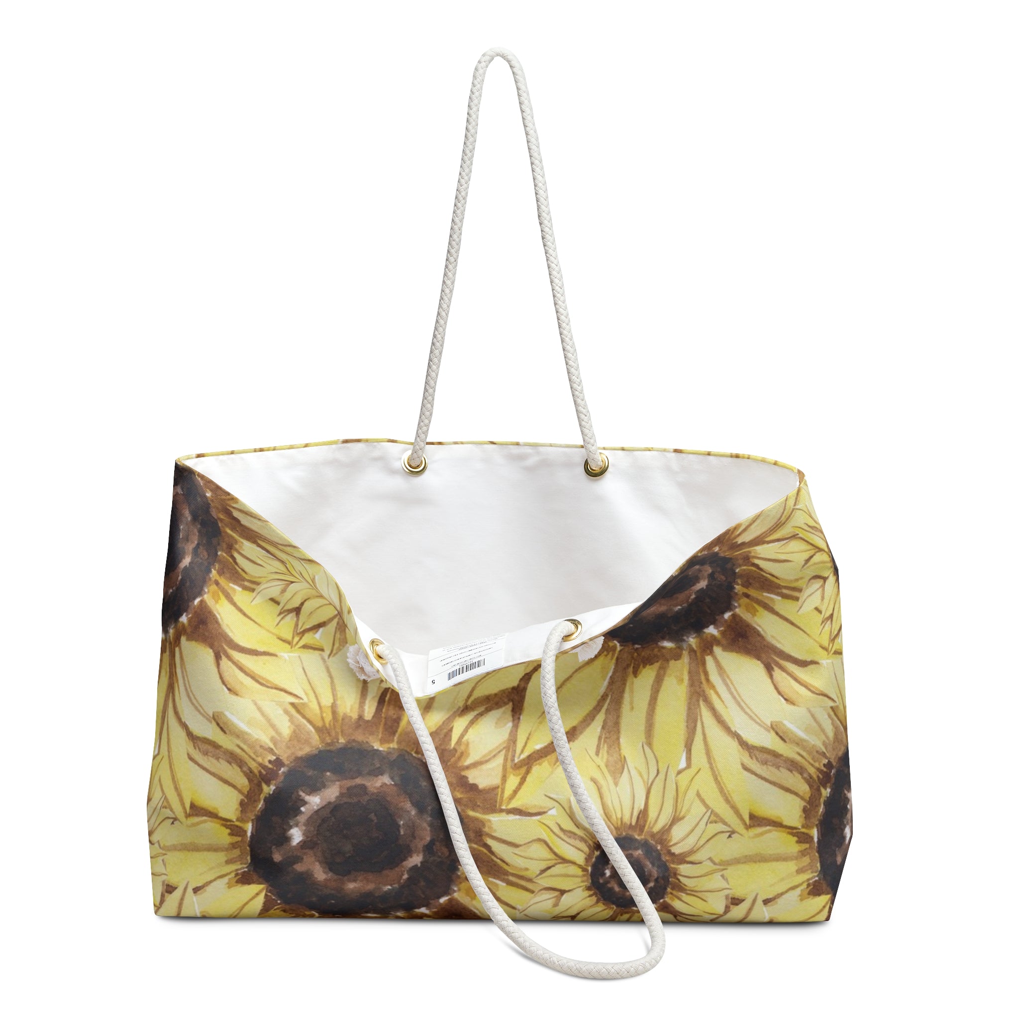 Retro Anime Sunflower Weekender Bag, Artsulli - Art is Long, Life is Short, Bags, , , , , , , 