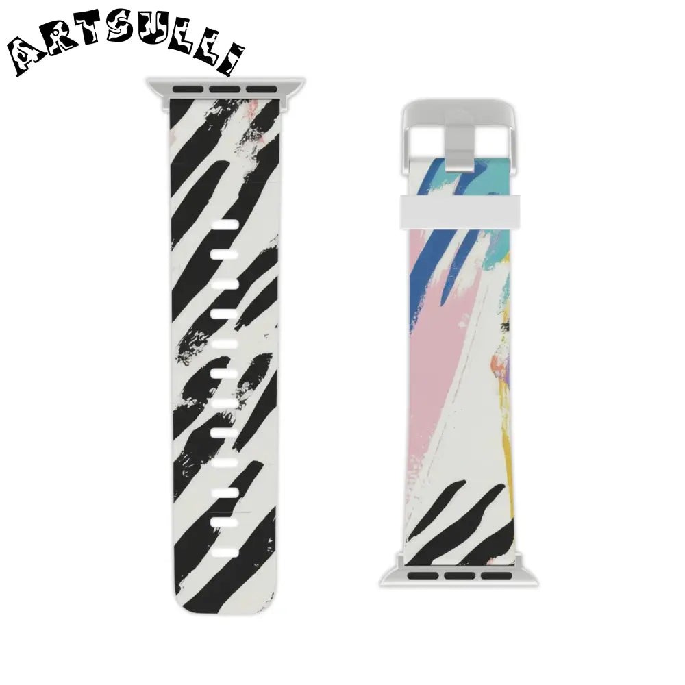 JAKKOUTTHEBXX Wild Zebra Stripes x Paint Brush Strokes Multi-Color
