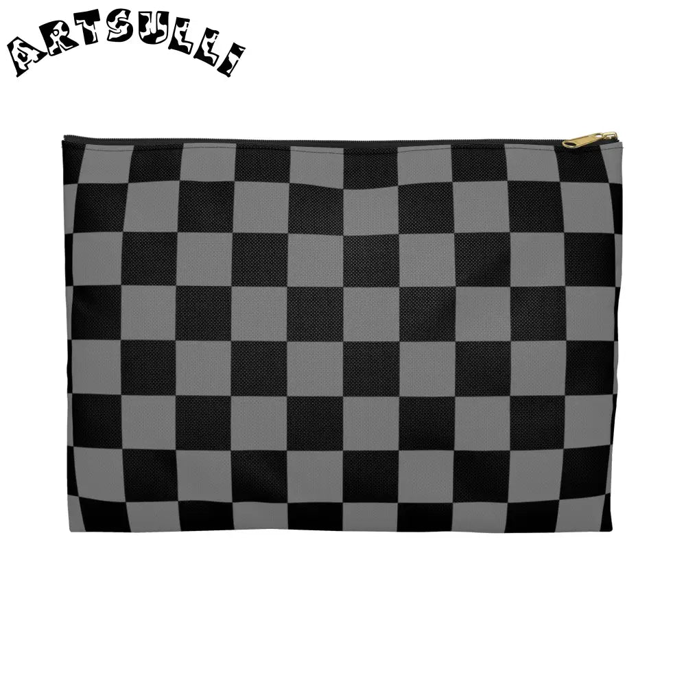 8K Void Surfer Accessory Pouch, Artsulli - Art is Long, Life is Short, Bags, Size, Large, Color, Black zipper, , , 24200380301731063102