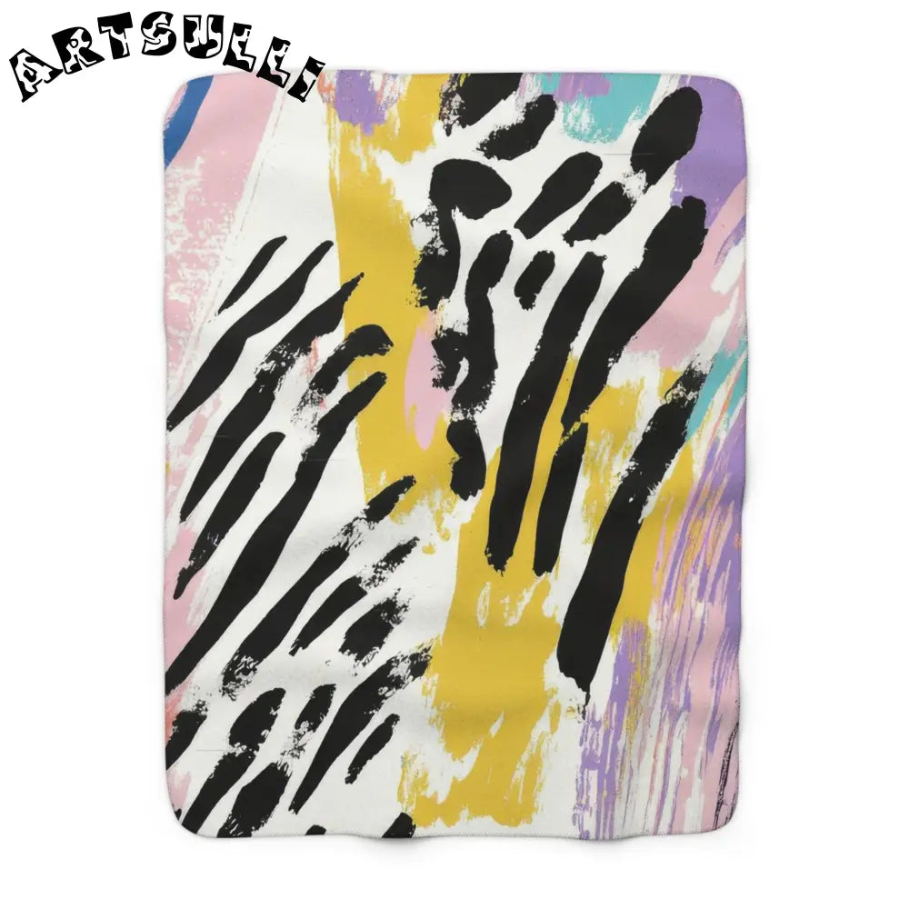 JAKKOUTTHEBXX Wild Zebra Stripes x Paint Brush Strokes Multi-Color