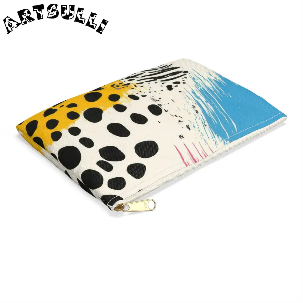 JAKKOUTTHEBXX Rae Zebra Rhapsody Accessory Pouch JAKKOUTTHEBXX