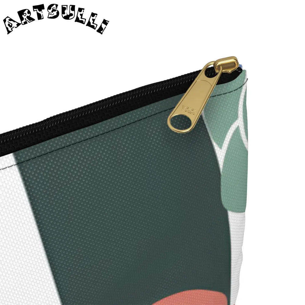 JAKKOUTTHEBXX Stripes x Roses Black and White Accessory Pouch