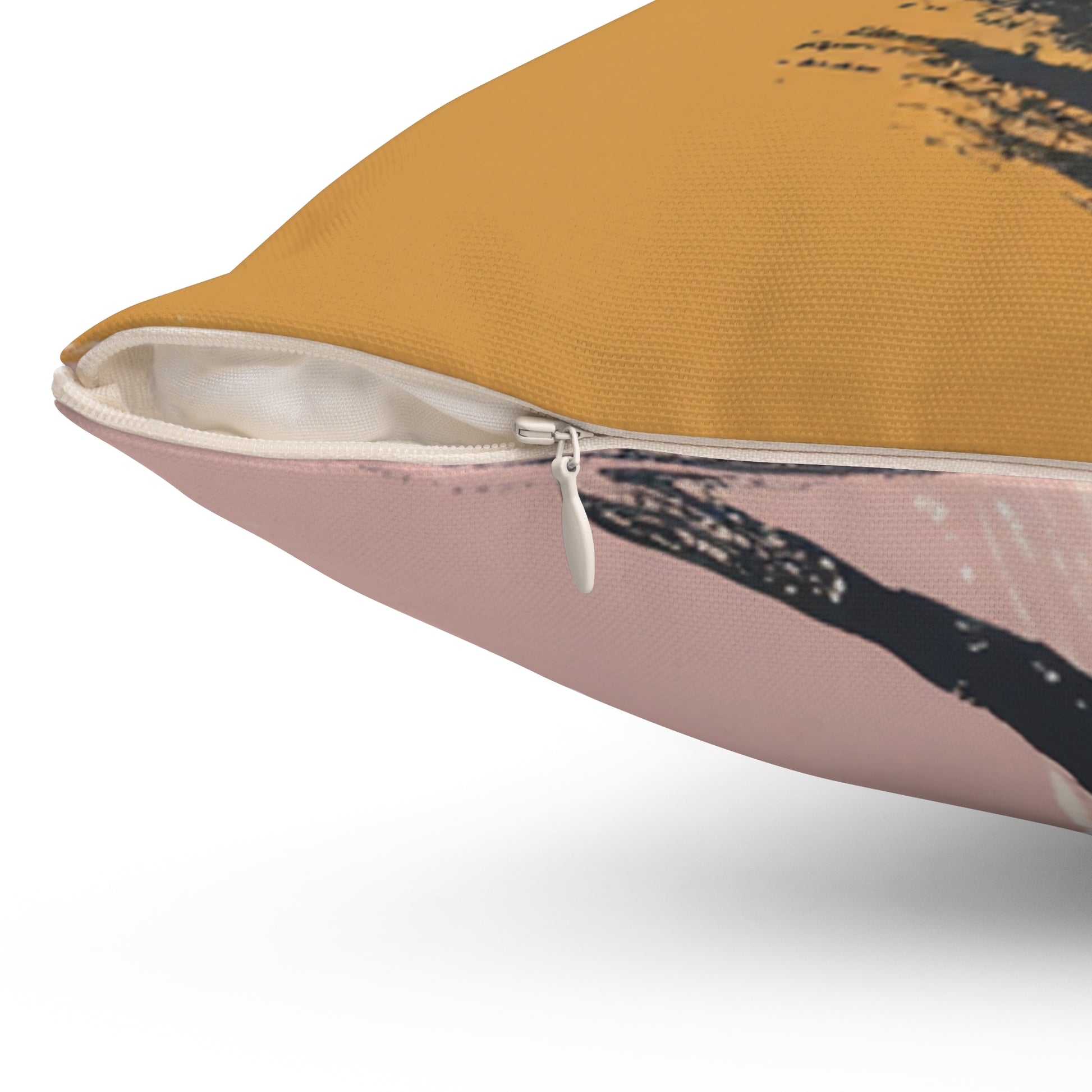 Zebra Brush Strokes Spun Polyester Square Pillow, Artsulli - Art is Long, Life is Short, Home Decor, , , , , , , 