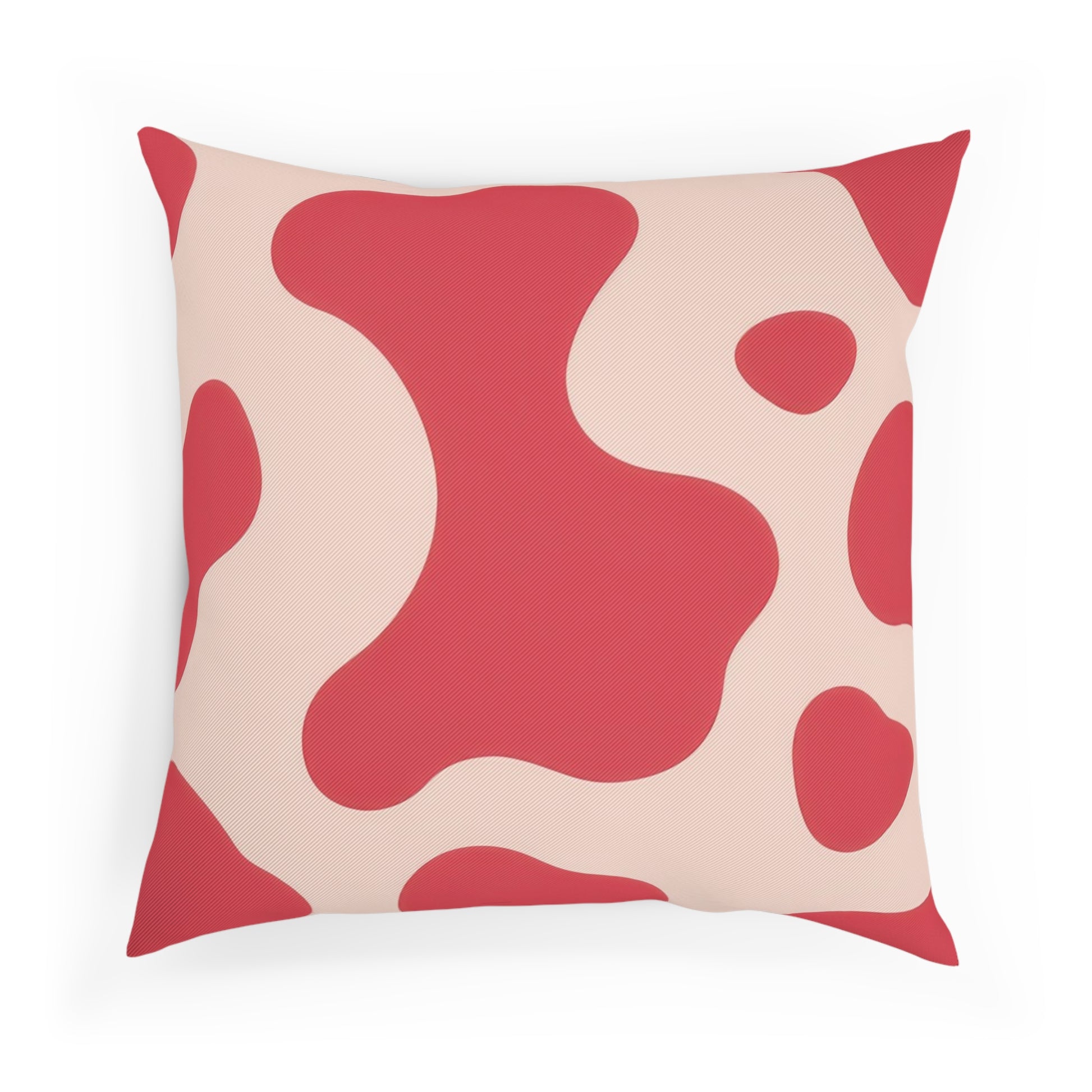 Red Jungle Cow Cushion, Artsulli - Art is Long, Life is Short, Home Decor, , , , , , , 