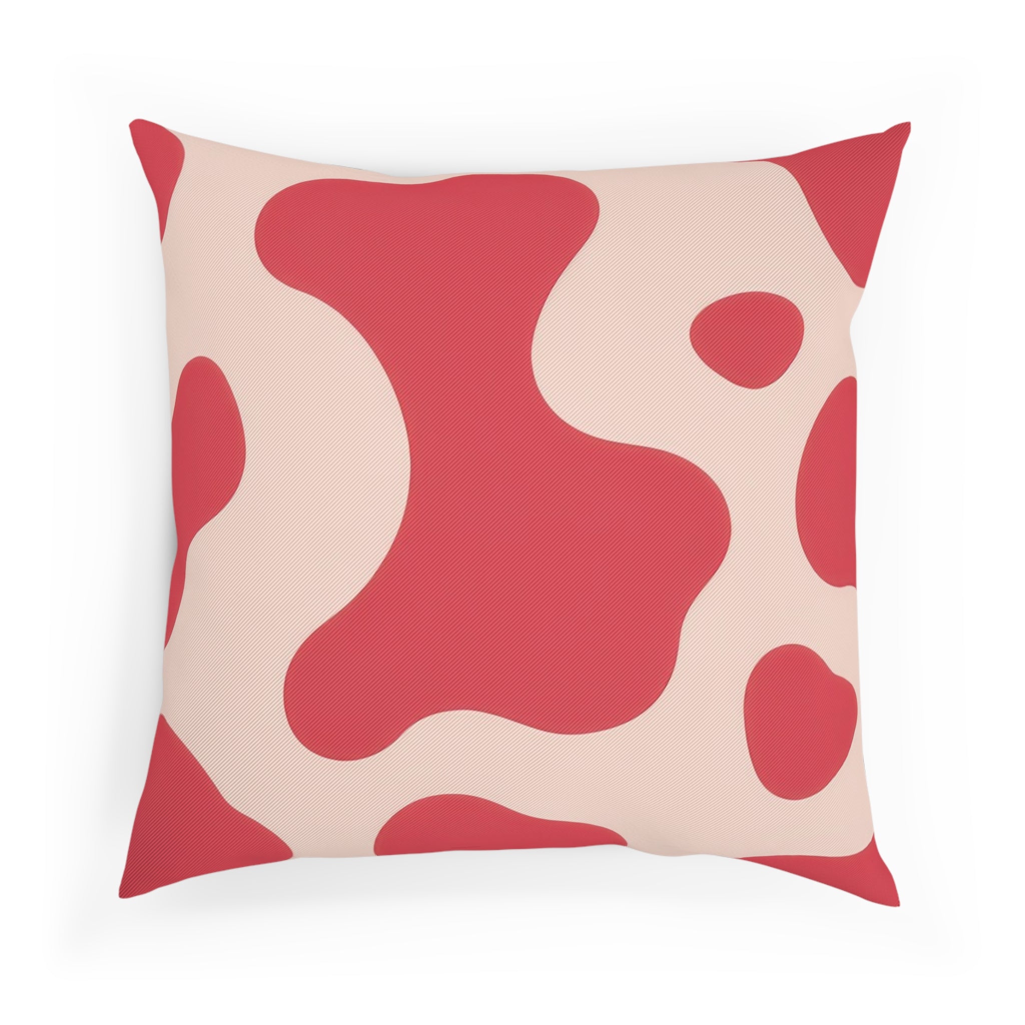 Red Jungle Cow Cushion, Artsulli - Art is Long, Life is Short, Home Decor, , , , , , , 