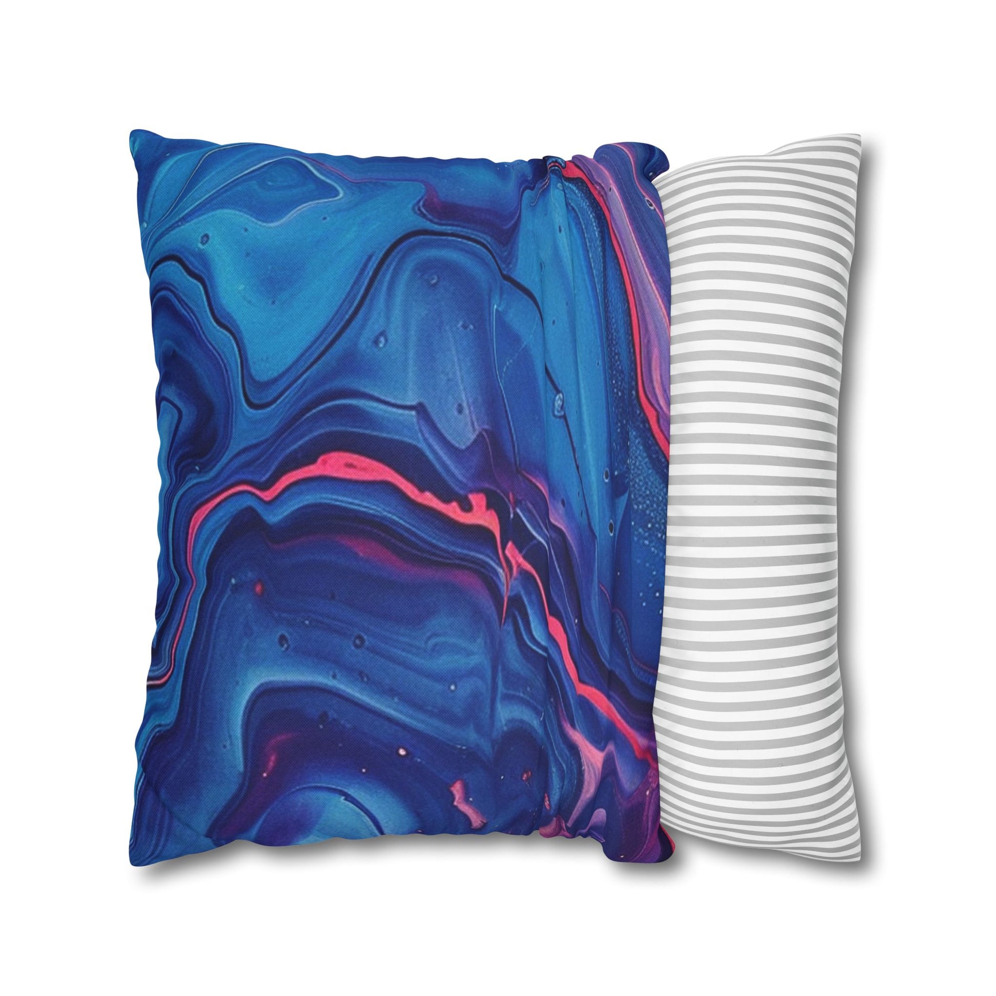 Spun Polyester Square Pillowcase, Artsulli - Art is Long, Life is Short, Home Decor, , , , , , , 