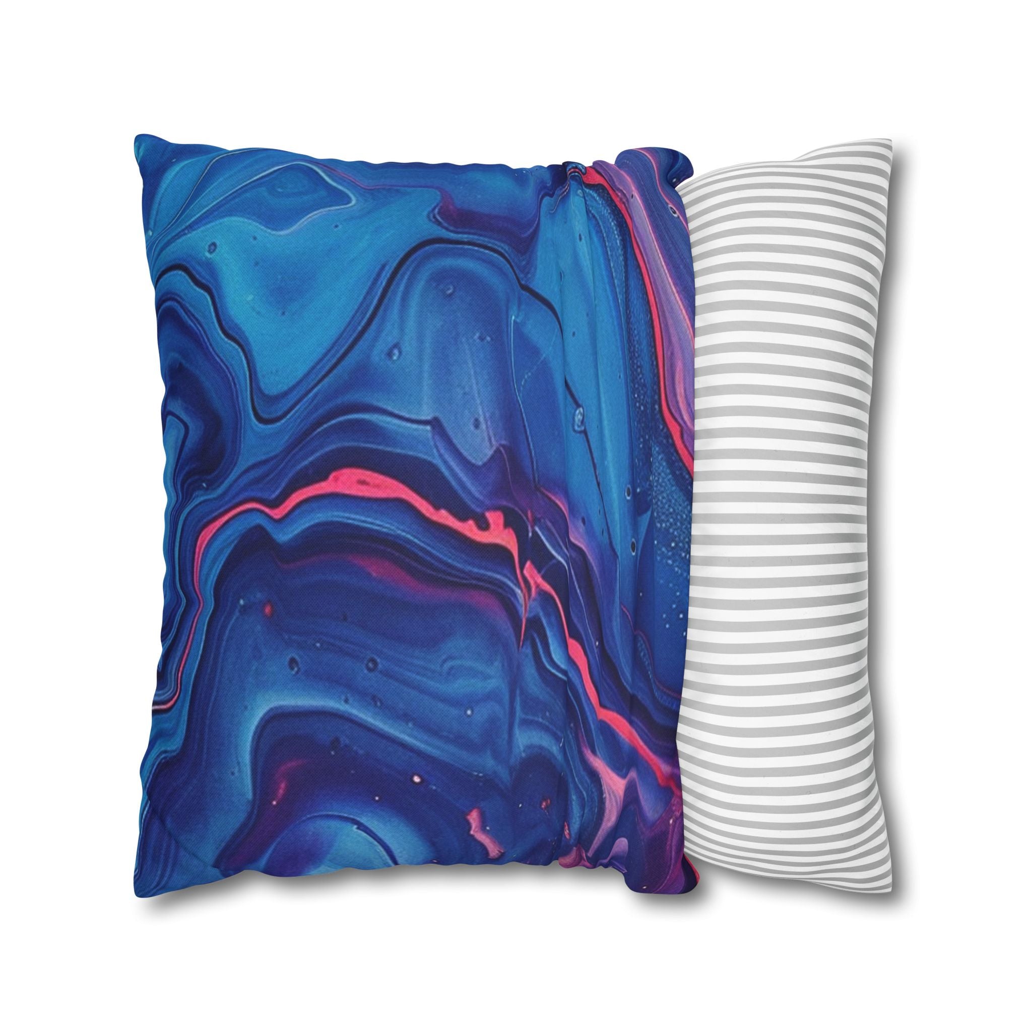 Spun Polyester Square Pillowcase, Artsulli - Art is Long, Life is Short, Home Decor, , , , , , , 
