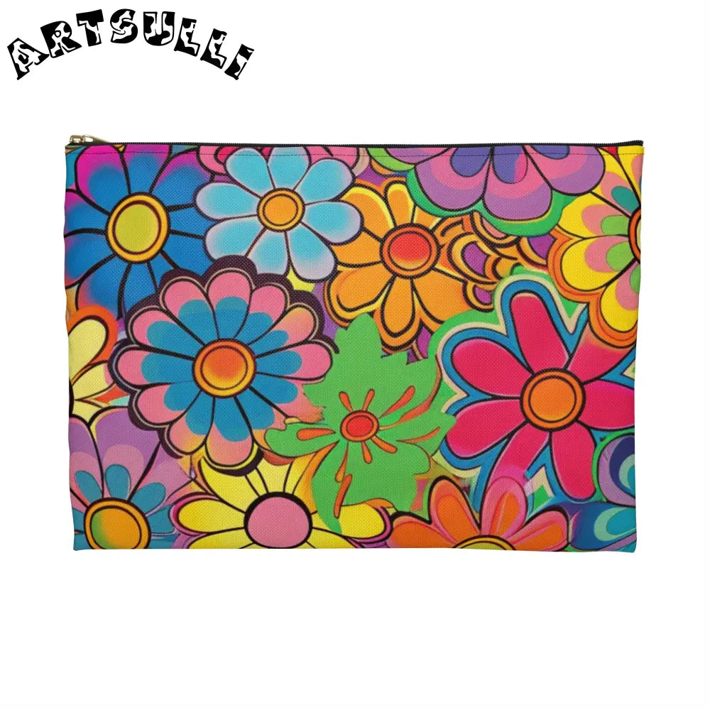 JAKKOUTTHEBXX Chromatic Daisy Dream II Accessory Pouch JAKKOUTTHEBXX