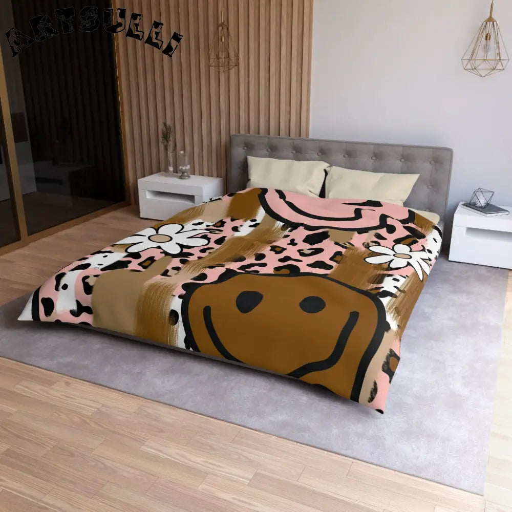 JAKKOUTTHEBXX Sutfin Ghosts Pop Art Microfiber Duvet Cover