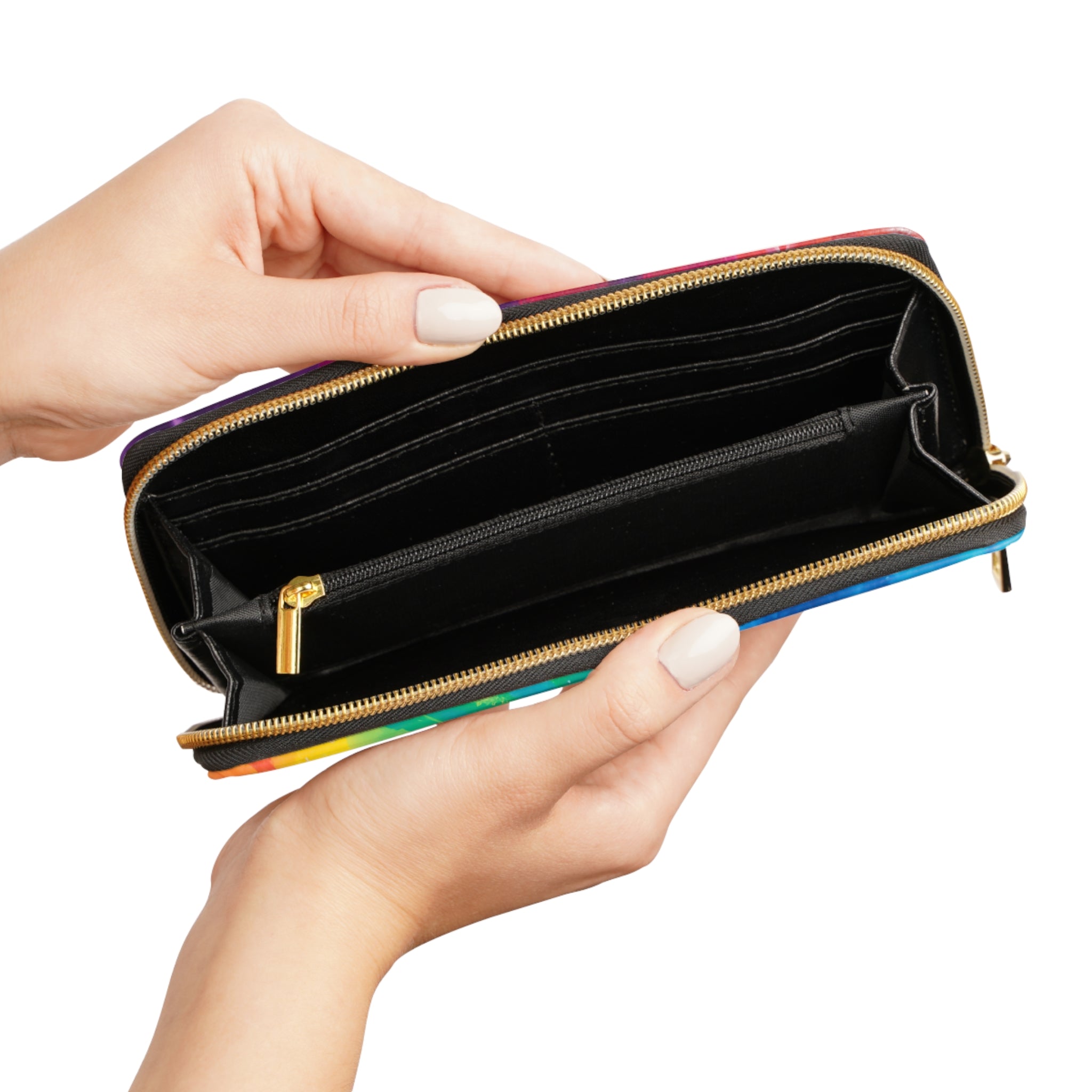 Tie Dye II Zipper Wallet, Artsulli - Art is Long, Life is Short, Accessories, , , , , , , 