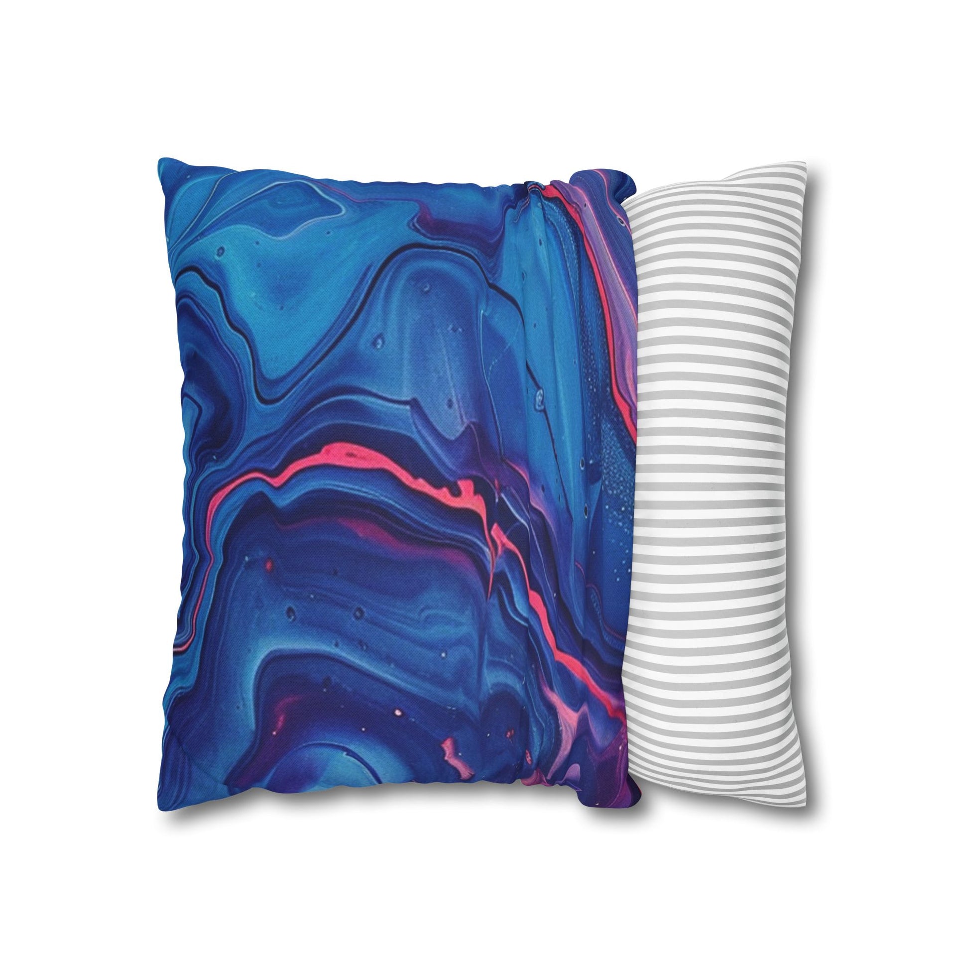 Spun Polyester Square Pillowcase, Artsulli - Art is Long, Life is Short, Home Decor, , , , , , , 