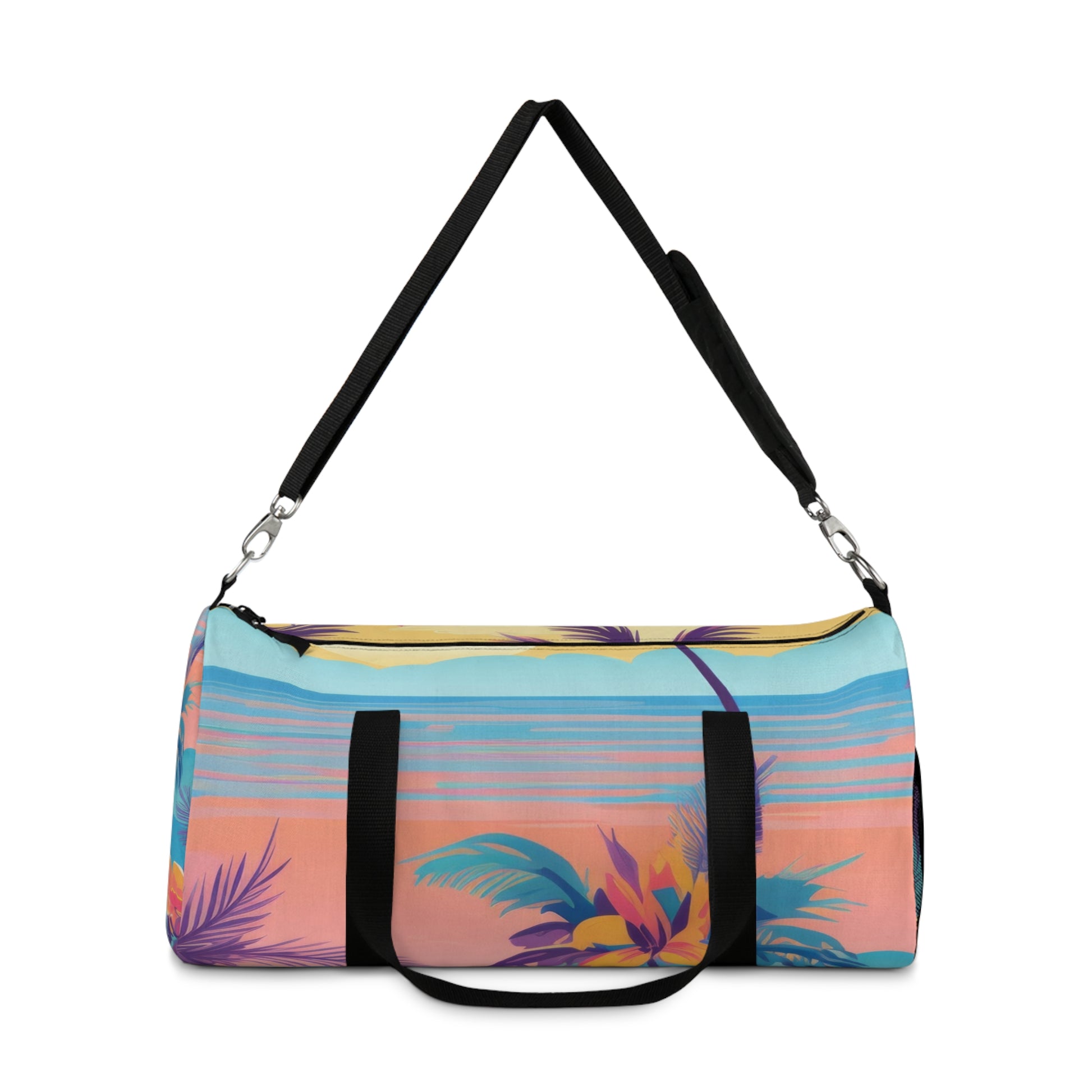 Sunset Paradise Duffel Bag, Artsulli - Art is Long, Life is Short, Bags, , , , , , , 