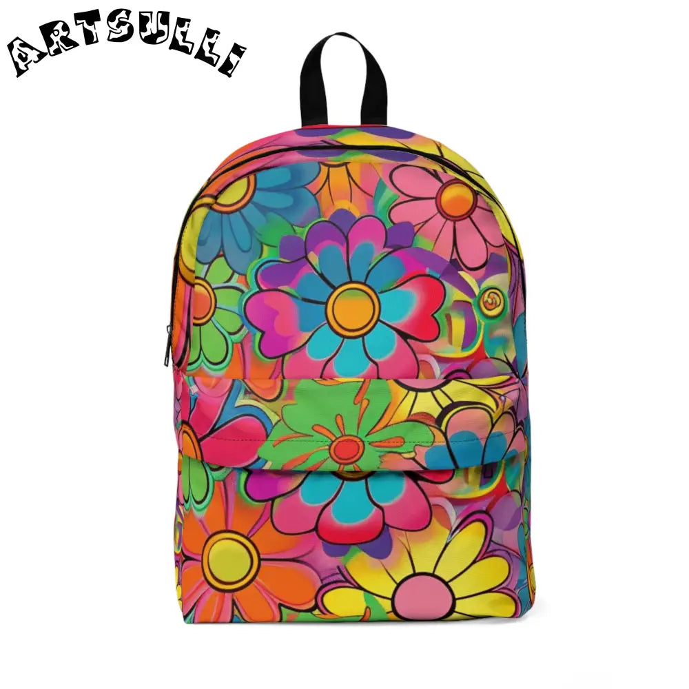 JAKKOUTTHEBXX Chromatic Daisy Dream Unisex Classic Backpack