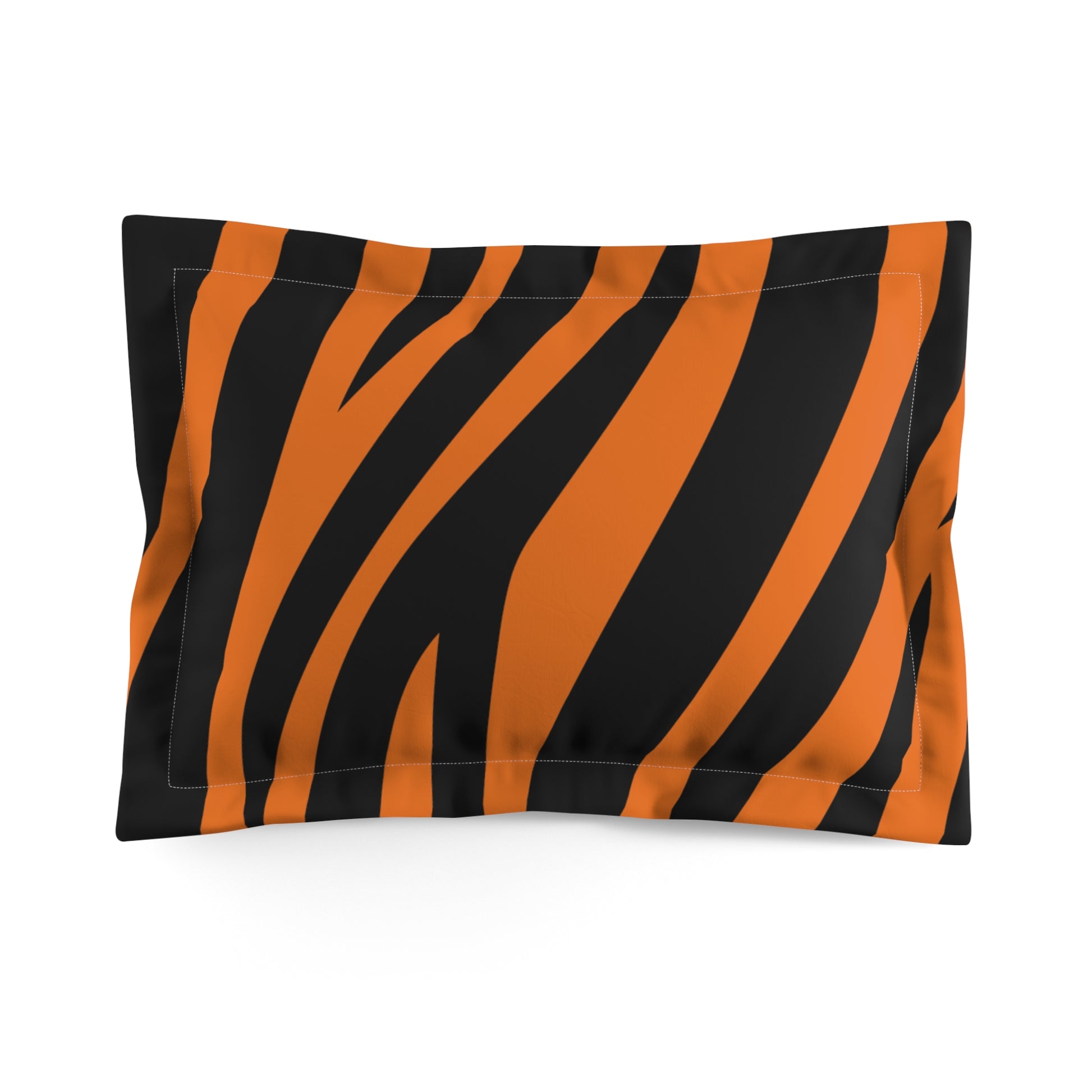 Halloween Zebra Pop Microfiber Pillow Sham, Artsulli - Art is Long, Life is Short, Home Decor, Size, Standard, , , , , 61308672237226