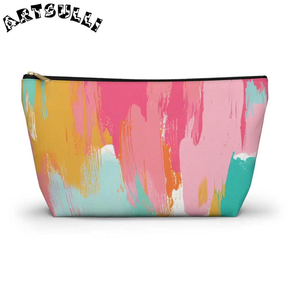 JAKKOUTTHEBXX Preppy Pixel Bloom Accessory Pouch w T-bottom